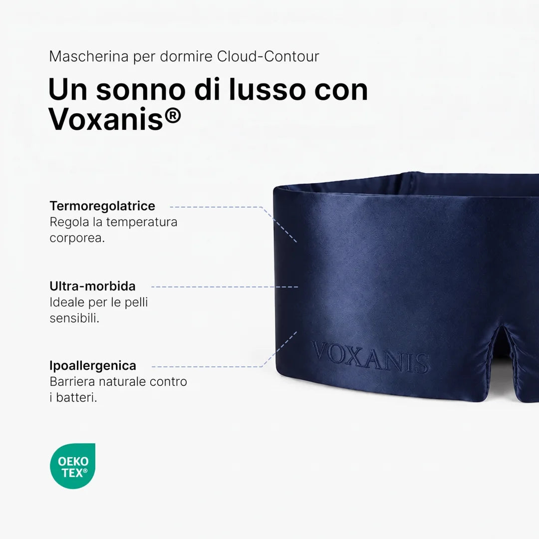 Un sonno di lusso con Voxanis: termoregolatrice, ultra-morbida, ipoallergenica
