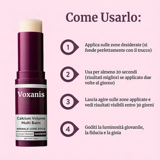 Balsamo collagene calcio antirughe