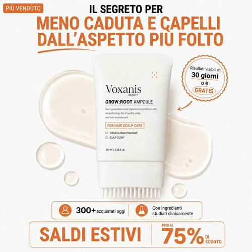 Il Siero Coreano N°1 per la Crescita dei Capelli