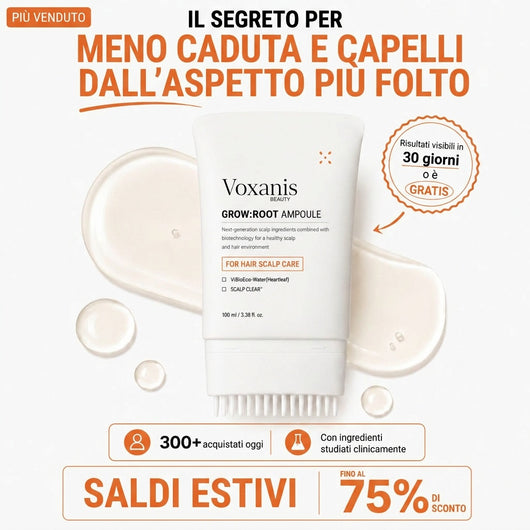 Il Siero Coreano N°1 per la Crescita dei Capelli