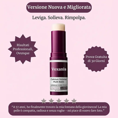 Balsamo collagene calcio antirughe