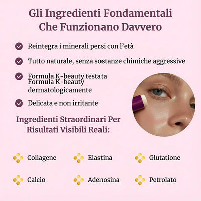 Balsamo collagene calcio antirughe