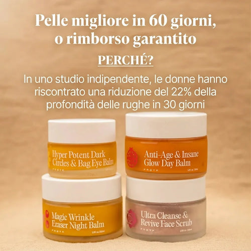 Il Sistema Completo per Pelli Mature