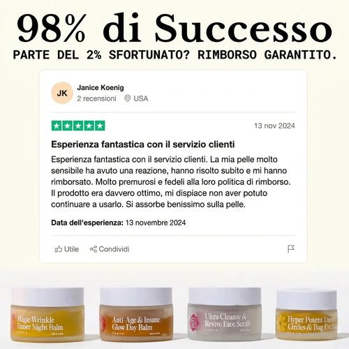 Il Sistema Completo per Pelli Mature