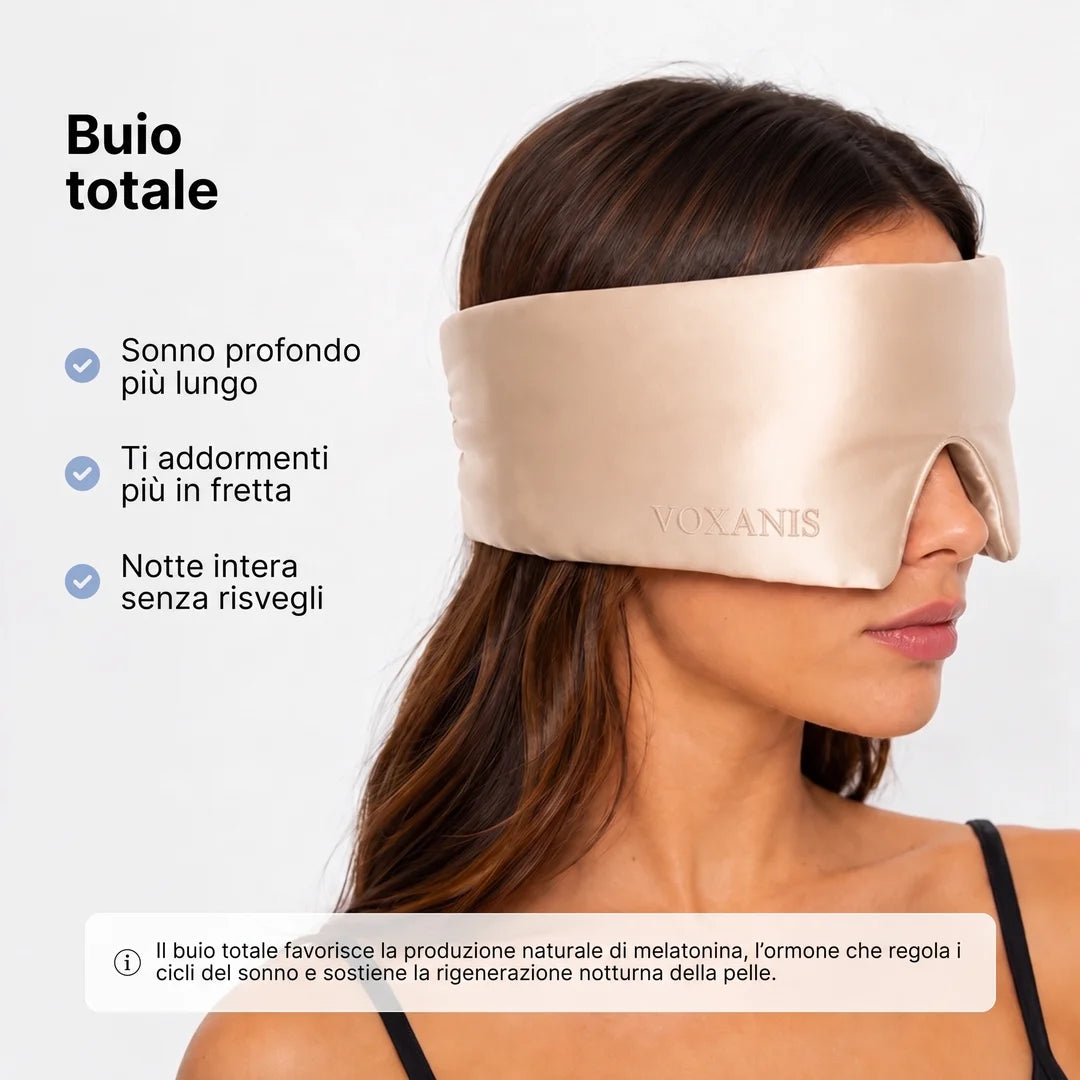 Buio totale per un sonno profondo
