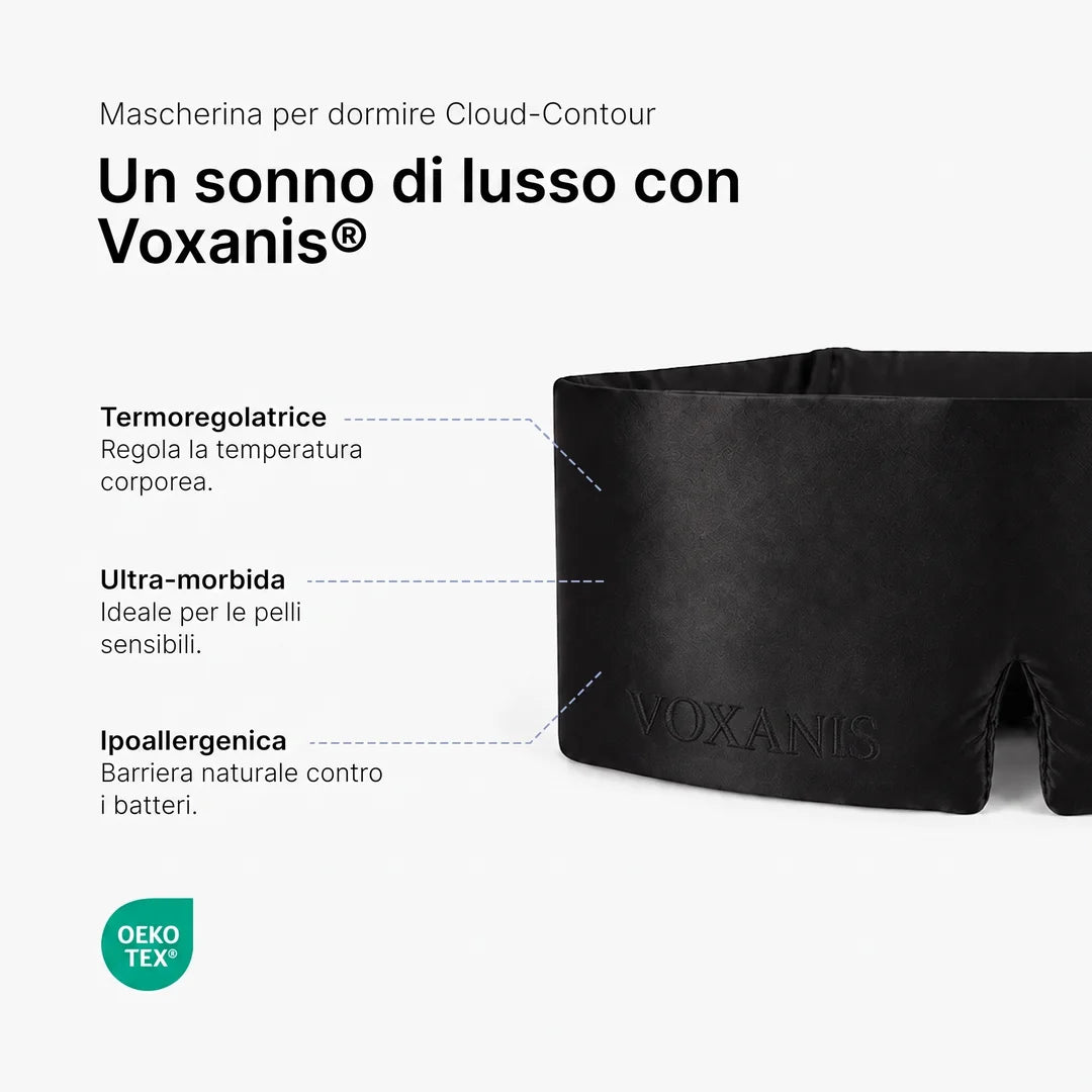 Un sonno di lusso con Voxanis: termoregolatrice, ultra-morbida, ipoallergenica