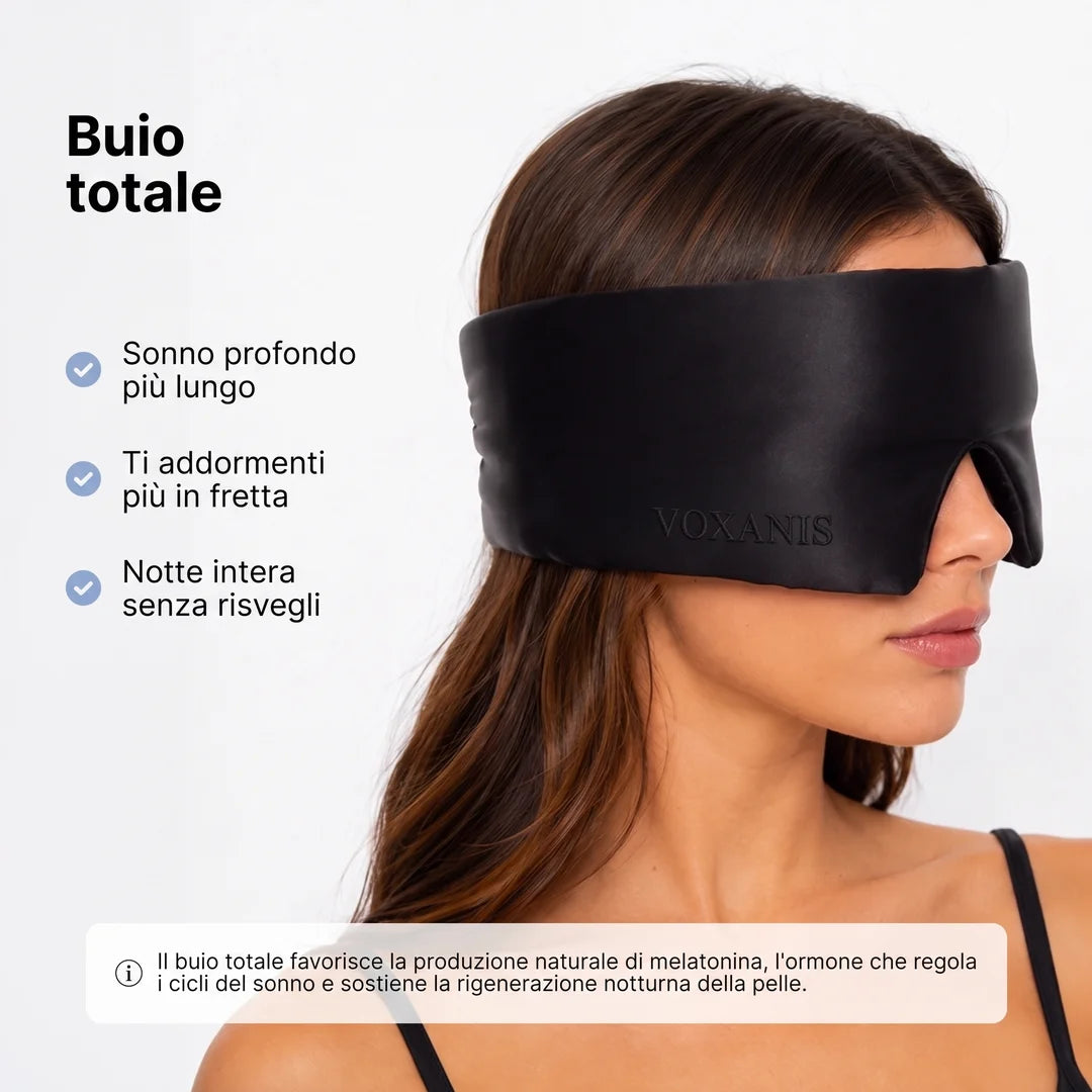 Buio totale per un sonno profondo